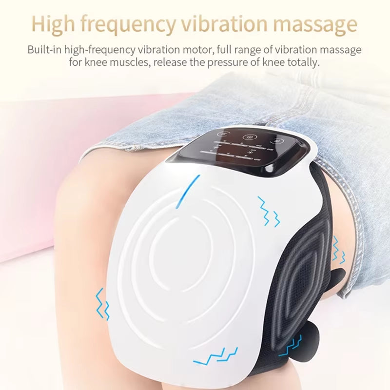 Revolutionary Cordless Knee Massager with Infrared Heat and Vibration for Ultimate Pain Relief and Joint Comfort